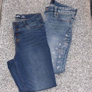 Gap | Old Navy | Good condition | jeans size 8